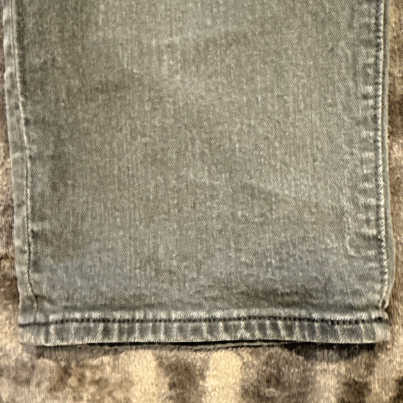 Madewell Mens Jeans 38x32 Slim Fit Straight Leg Stretch Gray Fade Denim - Picture 4 of 16